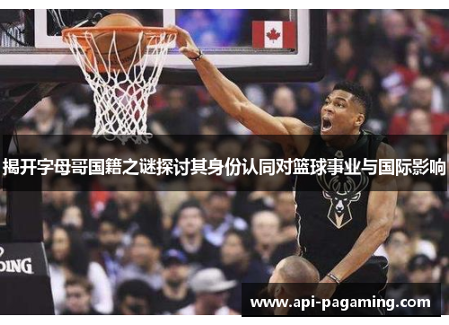 揭开字母哥国籍之谜探讨其身份认同对篮球事业与国际影响